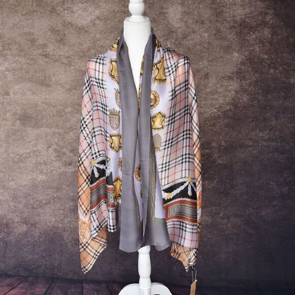 Long Silky Scarf - Picture 4 of 6